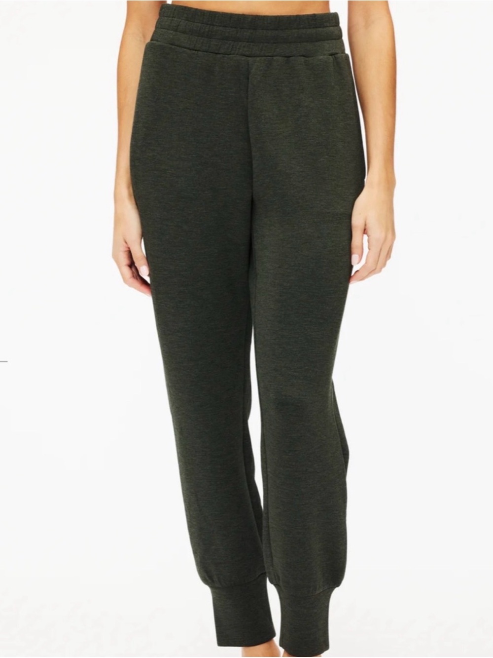 Varley Dusty Evergreen The Slim Cuff 25